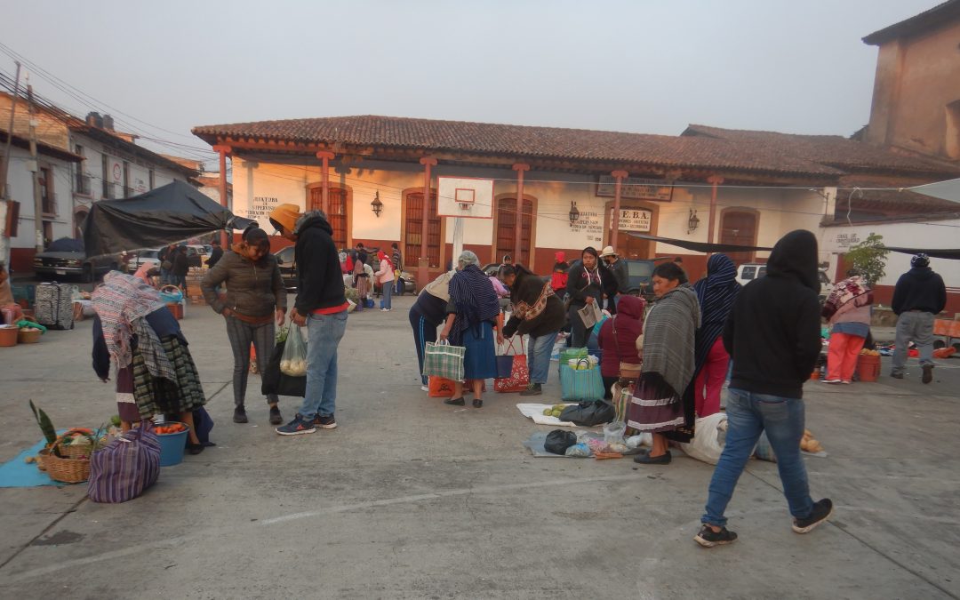 Patzcuaro barter market.
