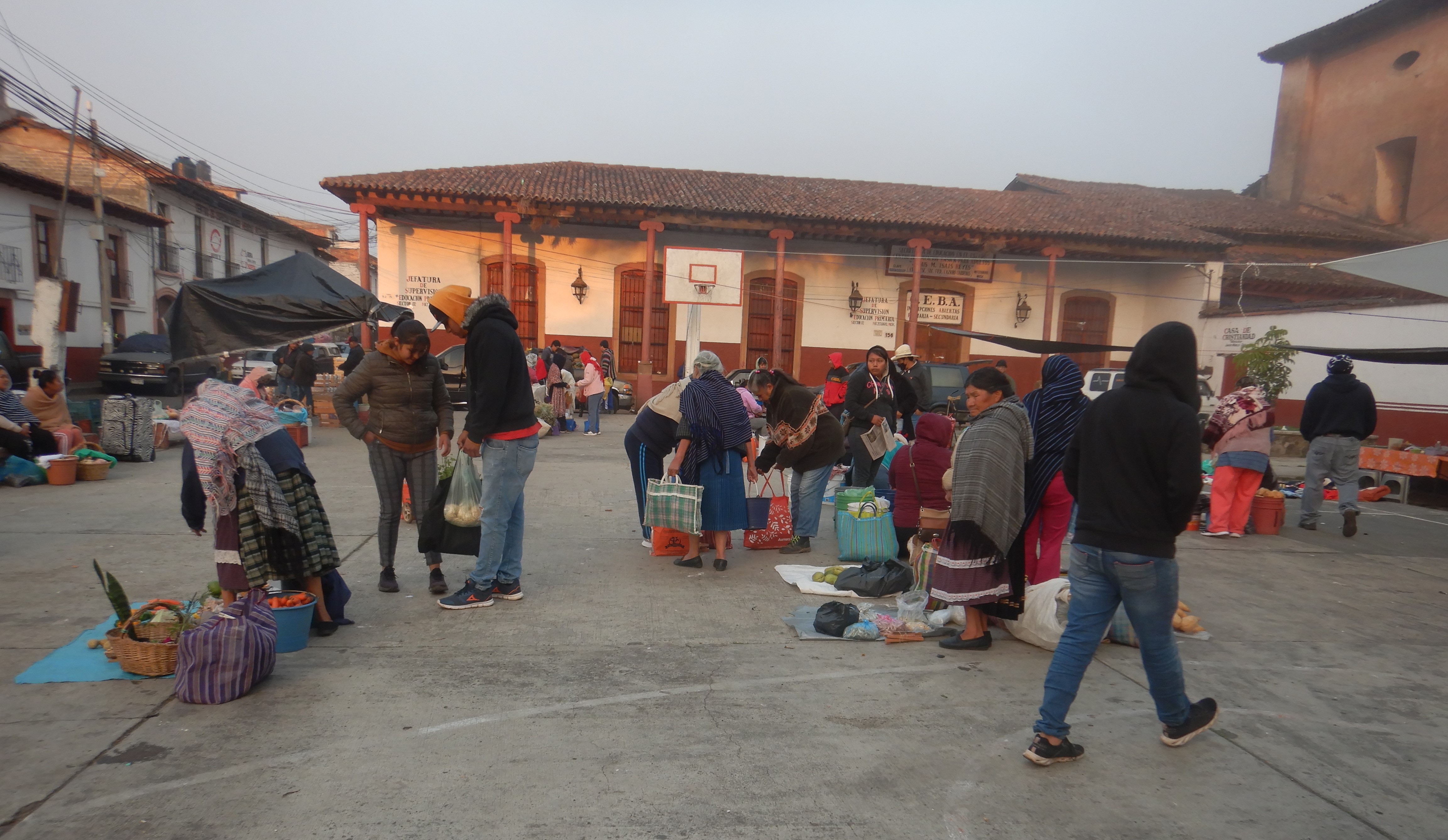 Patzcuaro barter market.